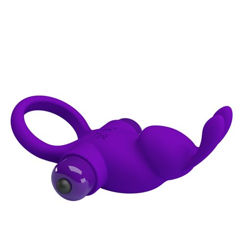 Anillo Vibrador Rabbit Silicona 10 Funciones