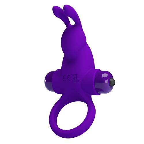 Anillo Vibrador Rabbit Silicona 10 Funciones
