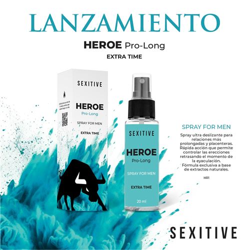 HÉROE Pro-Long Extra Time – Spray Masculino 20 ml